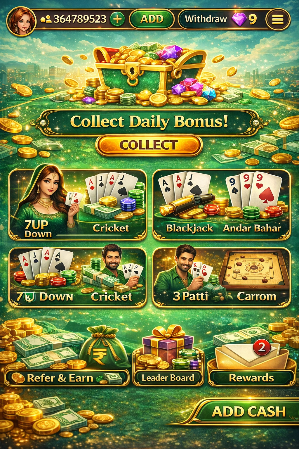 Diamond Cash Slots game